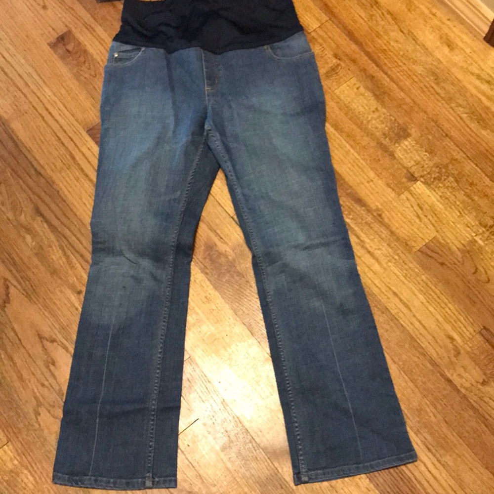 Liz Lange maternity jeans size 4